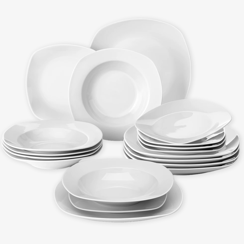 Geschirr-Set Elisa | 18 Teile für 6 Personen