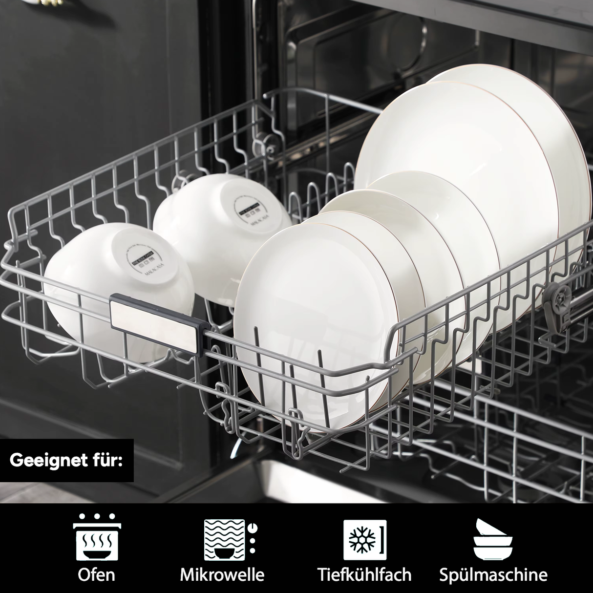 Geschirr-Set Jera | 16-32 Teile für 4-8 Personen