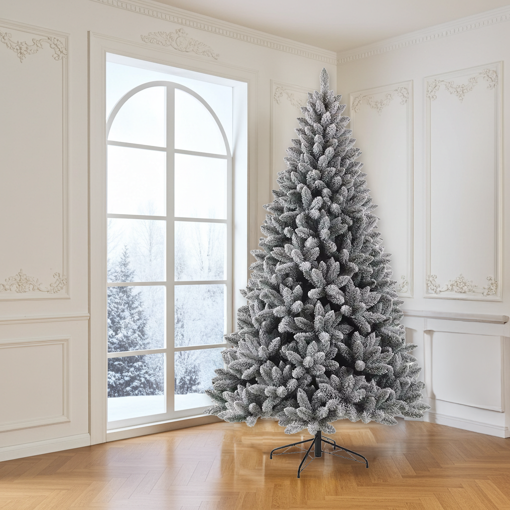 Künstlicher Weihnachtsbaum Premium mit Schnee