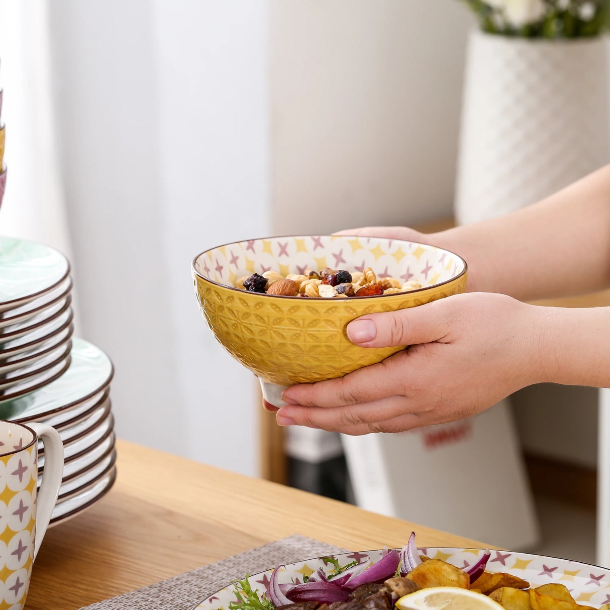 Geschirr-Set Tulip | 16-48 Teile für 4-12 Personen