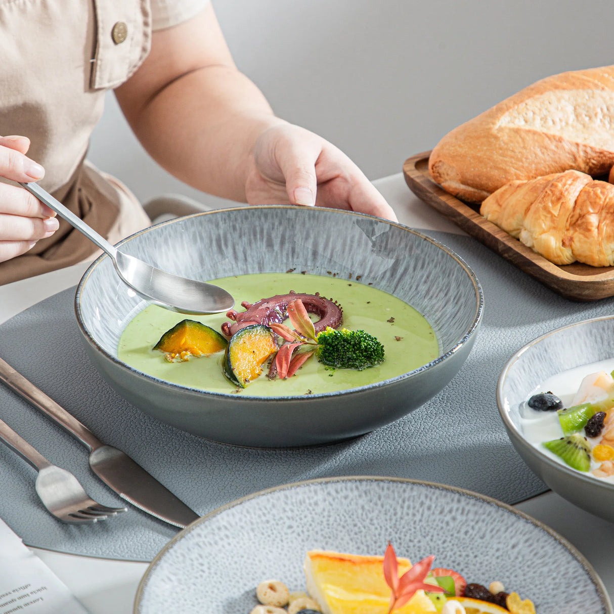 Geschirr-Set Karst | 12-48 Teile für 4-12 Personen