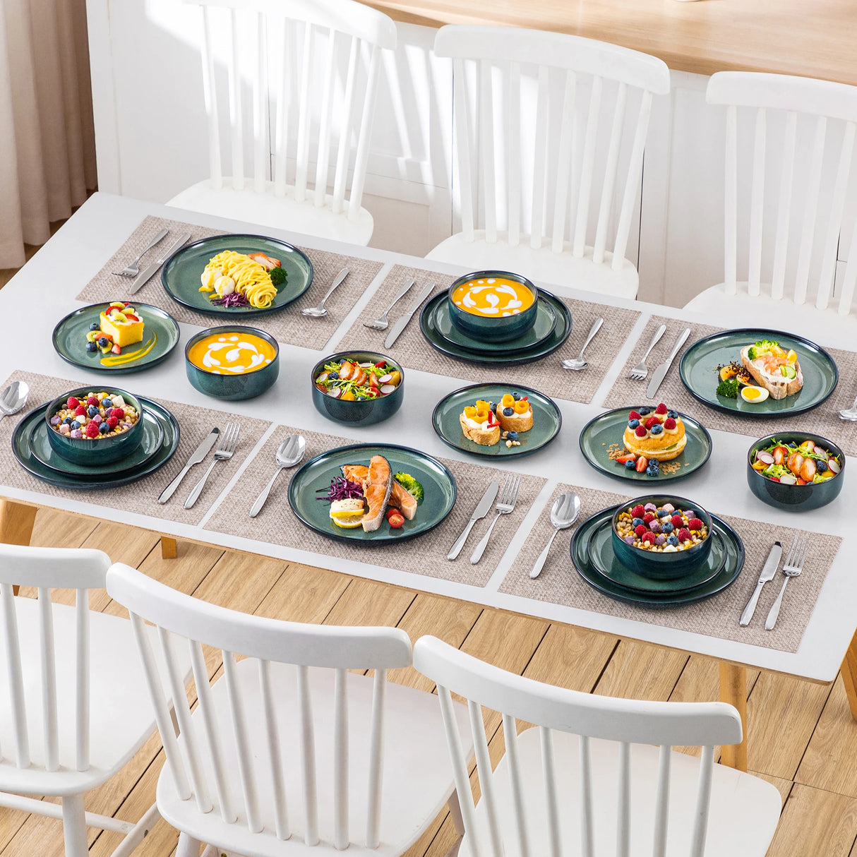 Geschirr-Set Woods | 12-36 Teile für 4-12 Personen