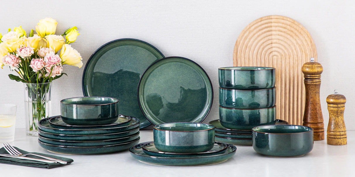 Geschirr-Set Woods | 12-36 Teile für 4-12 Personen