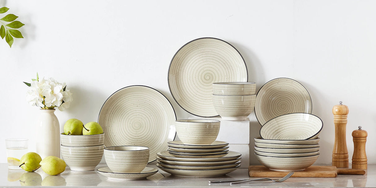 Geschirr-Set Artisan | 24-48 Teile für 6-12 Personen