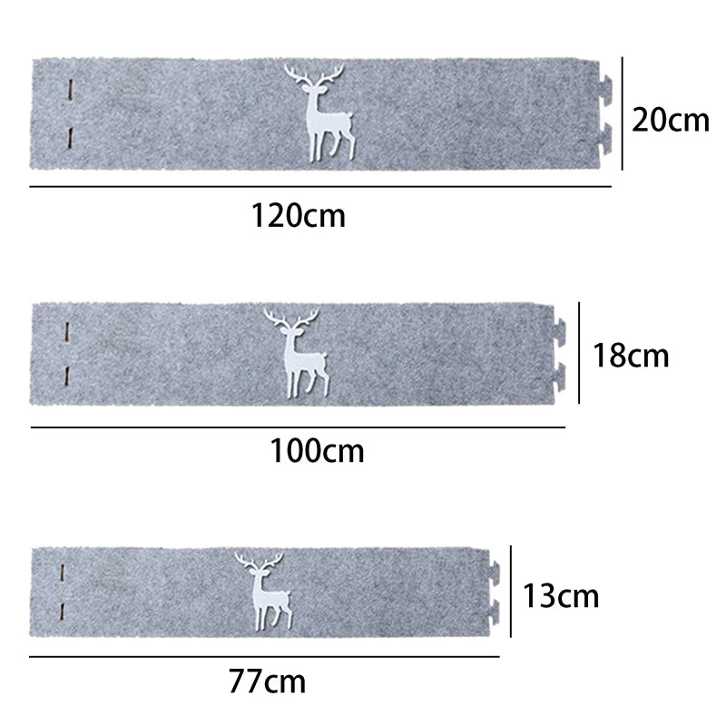 Weihnachtsbaumrock aus Filz