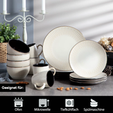 Geschirr-Set Guto | 16-48 Teile für 4-12 Personen