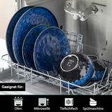 Geschirr-Set Blue Lagoon | 12-24 Teile für 4-8 Personen