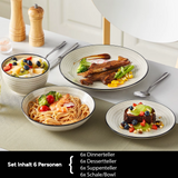 Geschirr-Set Artisan | 24-48 Teile für 6-12 Personen