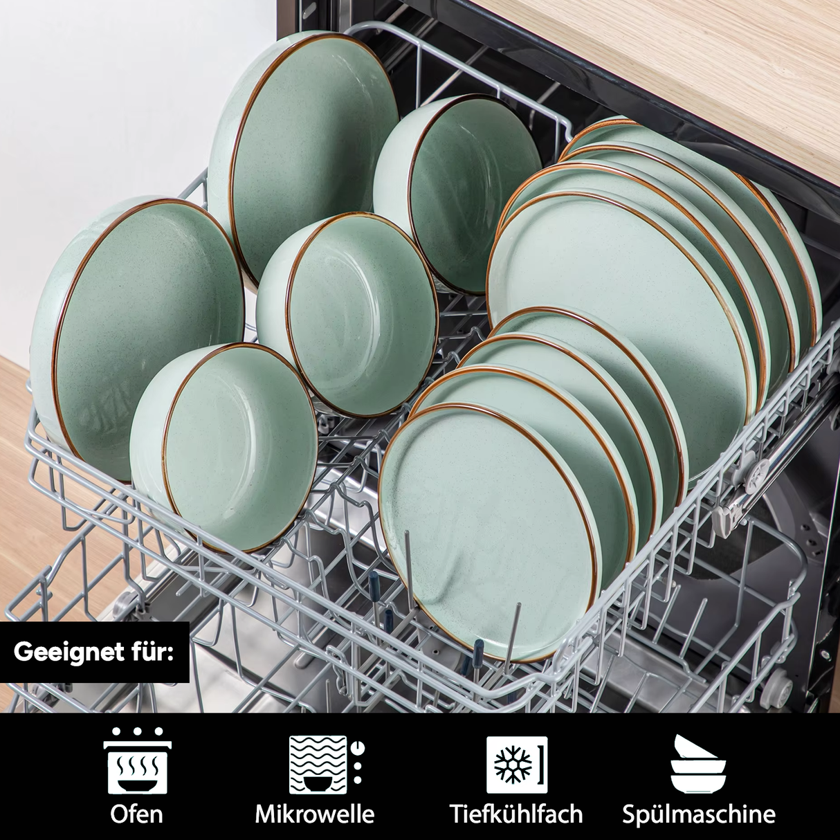 Geschirr-Set Loire | 16-32 Teile für 4-8 Personen