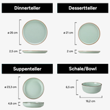 Geschirr-Set Loire | 16-32 Teile für 4-8 Personen