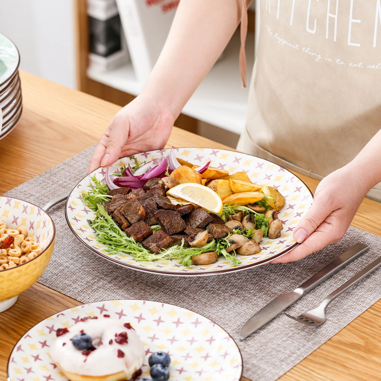 Geschirr-Set Tulip | 16-48 Teile für 4-12 Personen