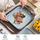 Geschirr-Set Square | 12-24 Teile für 4-8 Personen