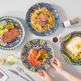 Geschirr-Set Mandala | 12-48 Teile für 4-12 Personen