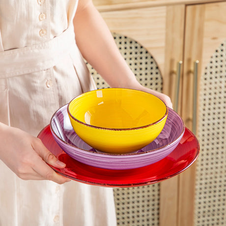 Geschirr-Set Bonita Color | 12-48 Teile für 4-12 Personen