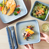 Geschirr-Set Square | 12-24 Teile für 4-8 Personen